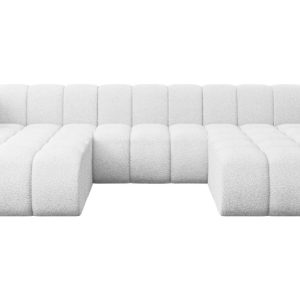 Narożnik uniwersalny modułowy Joren-U1 – 319x177x70 cm Biały 758893 Narożnik uniwersalny modułowy Joren-U1 – 319x177x70 cm Biały 758893