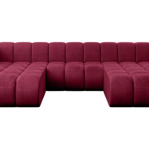 Narożnik uniwersalny modułowy Joren-U1 – 319x177x70 cm Bordowy 758356 Narożnik uniwersalny modułowy Joren-U1 – 319x177x70 cm Bordowy 758356