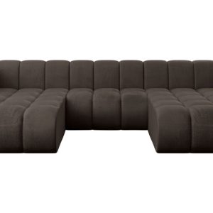 Narożnik uniwersalny modułowy Joren-U1 – 319x177x70 cm Brązowy 758238 Narożnik uniwersalny modułowy Joren-U1 – 319x177x70 cm Brązowy 758238