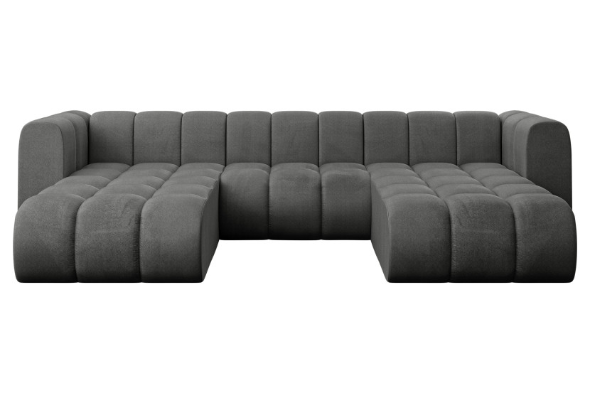 Narożnik uniwersalny modułowy Joren-U1 - 319x177x70 cm Grafitowy 758532