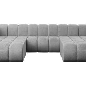 Narożnik uniwersalny modułowy Joren-U1 – 319x177x70 cm Jasny szary 758222 Narożnik uniwersalny modułowy Joren-U1 – 319x177x70 cm Jasny szary 758222