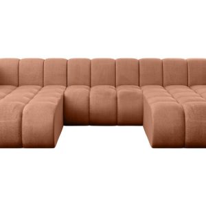 Narożnik uniwersalny modułowy Joren-U1 – 319x177x70 cm Morelowy 758548 Narożnik uniwersalny modułowy Joren-U1 – 319x177x70 cm Morelowy 758548