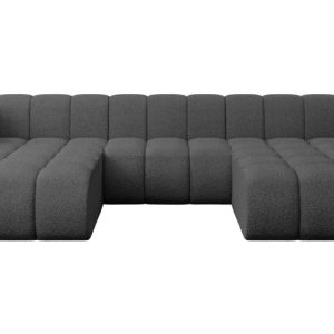 Narożnik uniwersalny modułowy Joren-U1 – 319x177x70 cm Szary 758206 Narożnik uniwersalny modułowy Joren-U1 – 319x177x70 cm Szary 758206