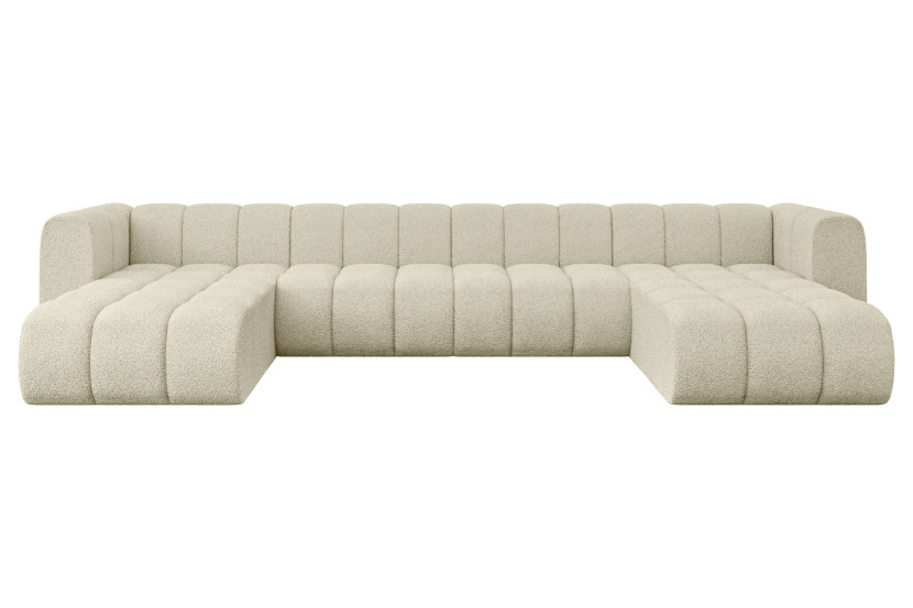 Narożnik uniwersalny modułowy Joren-U2 - 410x177x70 cm Beżowy 758679