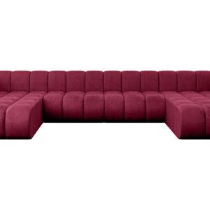 Narożnik uniwersalny modułowy Joren-U2 – 410x177x70 cm Bordowy 758220 Narożnik uniwersalny modułowy Joren-U2 – 410x177x70 cm Bordowy 758220