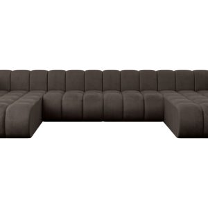 Narożnik uniwersalny modułowy Joren-U2 – 410x177x70 cm Brązowy 758770 Narożnik uniwersalny modułowy Joren-U2 – 410x177x70 cm Brązowy 758770