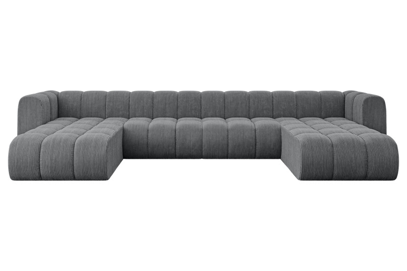 Narożnik uniwersalny modułowy Joren-U2 - 410x177x70 cm Grafitowy 758911