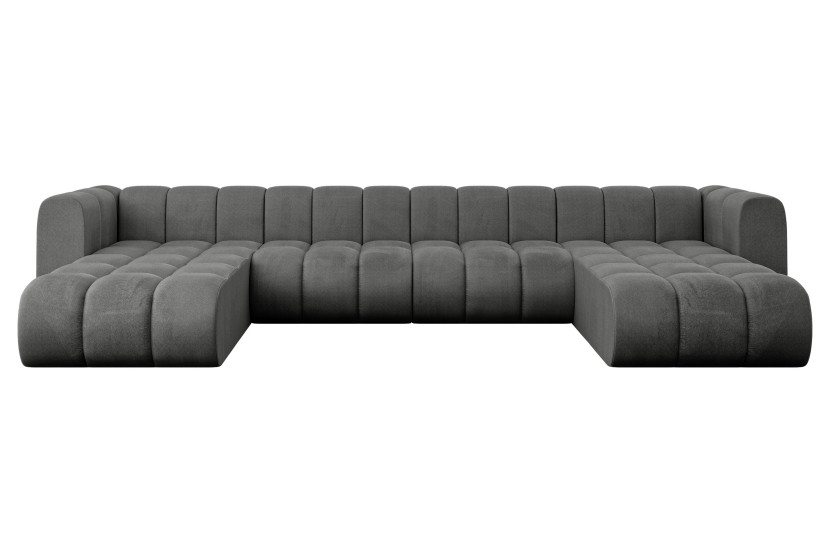 Narożnik uniwersalny modułowy Joren-U2 - 410x177x70 cm Grafitowy 758692
