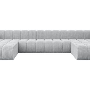 Narożnik uniwersalny modułowy Joren-U2 – 410x177x70 cm Szary 758191 Narożnik uniwersalny modułowy Joren-U2 – 410x177x70 cm Szary 758191