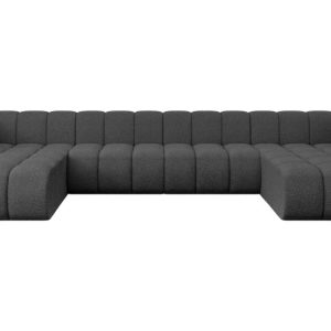 Narożnik uniwersalny modułowy Joren-U2 – 410x177x70 cm Szary 758133 Narożnik uniwersalny modułowy Joren-U2 – 410x177x70 cm Szary 758133