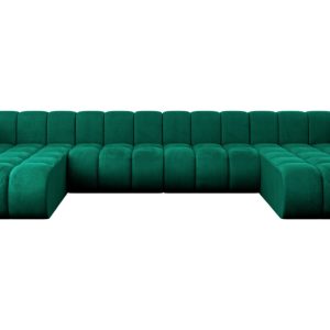 Narożnik uniwersalny modułowy Joren-U2 – 410x177x70 cm Zielony 758925 Narożnik uniwersalny modułowy Joren-U2 – 410x177x70 cm Zielony 758925