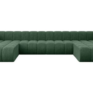 Narożnik uniwersalny modułowy Joren-U2 – 410x177x70 cm Zielony 758487 Narożnik uniwersalny modułowy Joren-U2 – 410x177x70 cm Zielony 758487