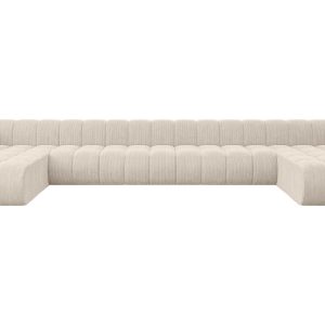 Narożnik uniwersalny modułowy Joren-U3 – 501x177x70 cm Beżowy 758962 Narożnik uniwersalny modułowy Joren-U3 – 501x177x70 cm Beżowy 758962