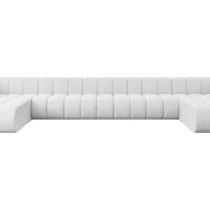 Narożnik uniwersalny modułowy Joren-U3 – 501x177x70 cm Biały 758963 Narożnik uniwersalny modułowy Joren-U3 – 501x177x70 cm Biały 758963