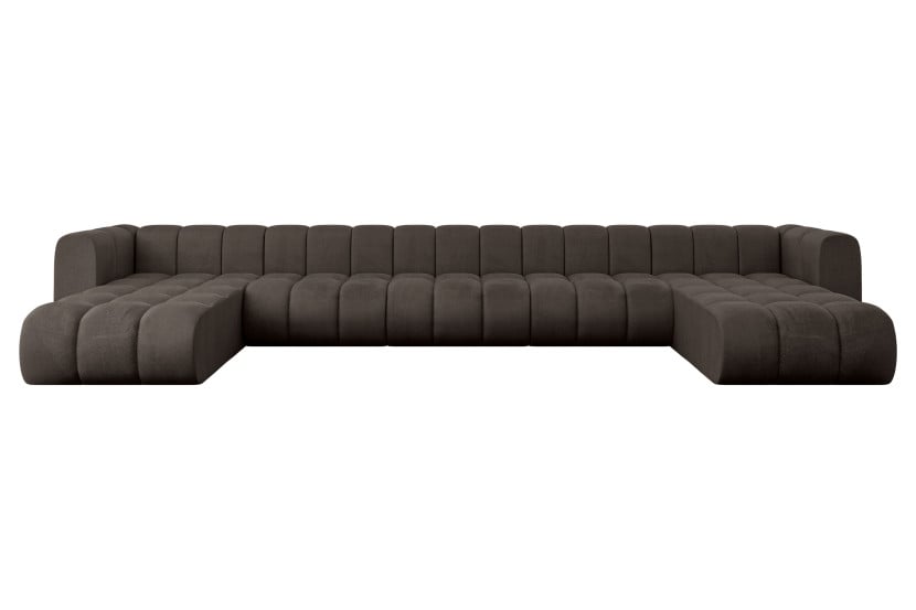 Narożnik uniwersalny modułowy Joren-U3 - 501x177x70 cm Brązowy 758951
