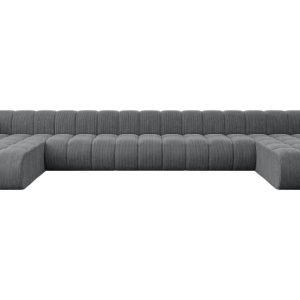 Narożnik uniwersalny modułowy Joren-U3 – 501x177x70 cm Grafitowy 758960 Narożnik uniwersalny modułowy Joren-U3 – 501x177x70 cm Grafitowy 758960
