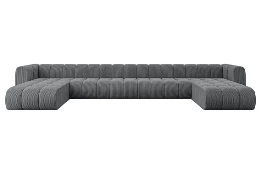 Narożnik uniwersalny modułowy Joren-U3 - 501x177x70 cm Grafitowy 758960