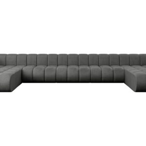 Narożnik uniwersalny modułowy Joren-U3 – 501x177x70 cm Grafitowy 758954 Narożnik uniwersalny modułowy Joren-U3 – 501x177x70 cm Grafitowy 758954