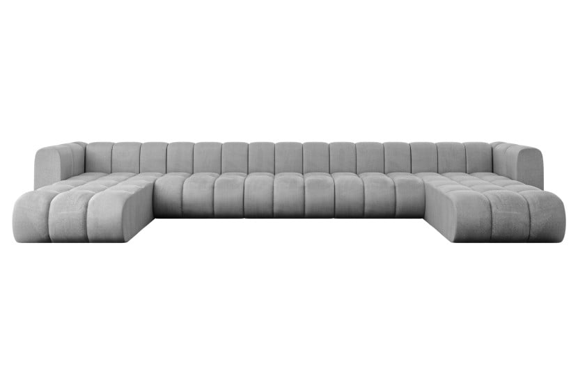 Narożnik uniwersalny modułowy Joren-U3 - 501x177x70 cm Jasny szary 758952