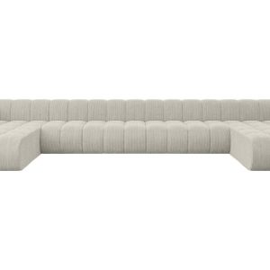 Narożnik uniwersalny modułowy Joren-U3 – 501x177x70 cm Kremowy 758964 Narożnik uniwersalny modułowy Joren-U3 – 501x177x70 cm Kremowy 758964