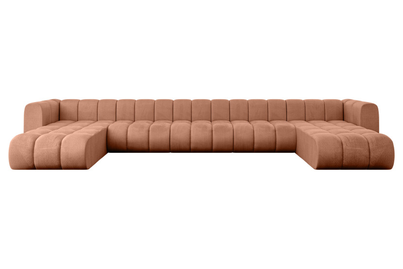 Narożnik uniwersalny modułowy Joren-U3 - 501x177x70 cm Morelowy 758953
