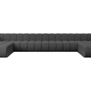 Narożnik uniwersalny modułowy Joren-U3 – 501x177x70 cm Szary 758968
