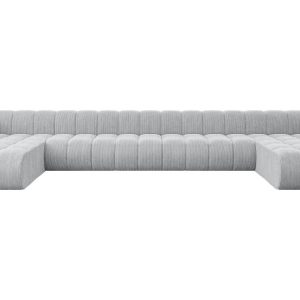 Narożnik uniwersalny modułowy Joren-U3 – 501x177x70 cm Szary 758957 Narożnik uniwersalny modułowy Joren-U3 – 501x177x70 cm Szary 758957