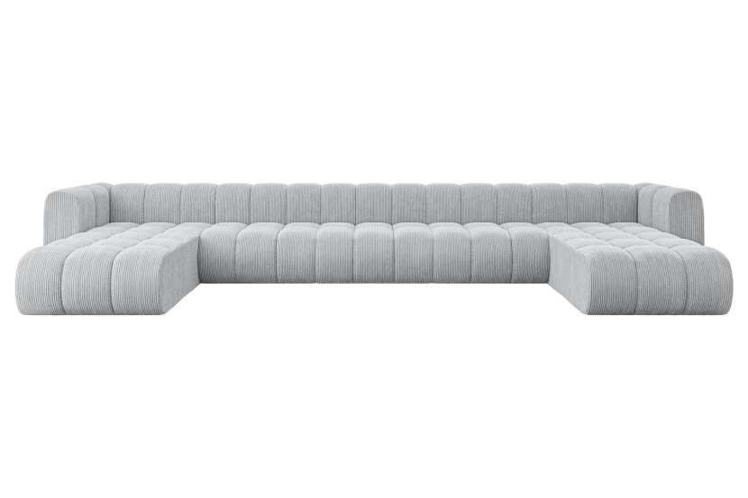 Narożnik uniwersalny modułowy Joren-U3 - 501x177x70 cm Szary 758957