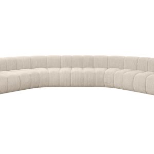 Narożnik uniwersalny modułowy Lazro-U1 – 373x373x70 cm Beżowy 758175
