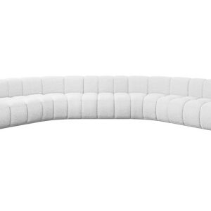 Narożnik uniwersalny modułowy Lazro-U1 – 373x373x70 cm Biały 758294