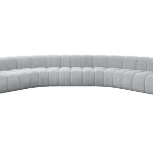 Narożnik uniwersalny modułowy Lazro-U1 – 373x373x70 cm Szary 758262