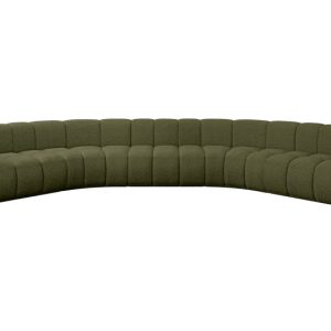 Narożnik uniwersalny modułowy Lazro-U1 – 373x373x70 cm Zielony 758425