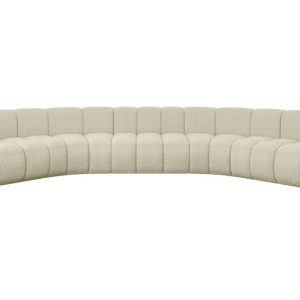 Narożnik uniwersalny modułowy Montra-U1 – 490x174x70 cm Beżowy 758818