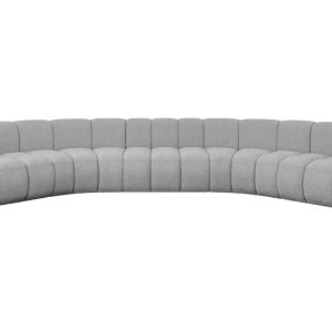 Narożnik uniwersalny modułowy Montra-U1 – 490x174x70 cm Jasny szary 758651 Narożnik uniwersalny modułowy Montra-U1 – 490x174x70 cm Jasny szary 758651