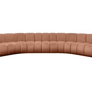 Narożnik uniwersalny modułowy Montra-U1 – 490x174x70 cm Morelowy 758474 Narożnik uniwersalny modułowy Montra-U1 – 490x174x70 cm Morelowy 758474