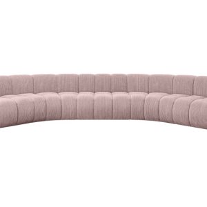 Narożnik uniwersalny modułowy Montra-U1 – 490x174x70 cm Różowy 758752 Narożnik uniwersalny modułowy Montra-U1 – 490x174x70 cm Różowy 758752