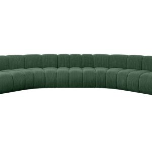 Narożnik uniwersalny modułowy Montra-U1 – 490x174x70 cm Zielony 758496 Narożnik uniwersalny modułowy Montra-U1 – 490x174x70 cm Zielony 758496