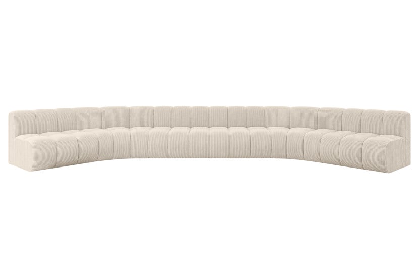 Narożnik uniwersalny modułowy Montra-U2 - 581x174x70 cm Beżowy 758622