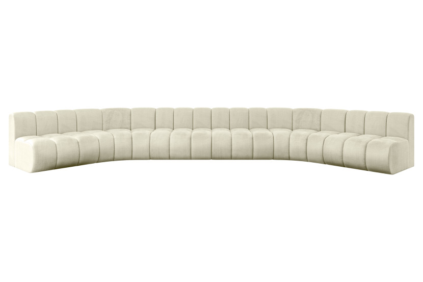 Narożnik uniwersalny modułowy Montra-U2 - 581x174x70 cm Beżowy 758737