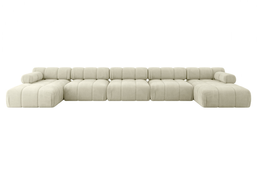 Narożnik uniwersalny modułowy TESSO-U3 475x160x70 cm Beżowy 684708