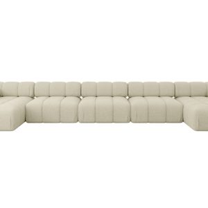 Narożnik uniwersalny modułowy TESSO-U3 475x160x70 cm Beżowy 684572 Narożnik uniwersalny modułowy TESSO-U3 475x160x70 cm Beżowy 684572