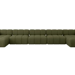 Narożnik uniwersalny modułowy TESSO-U3 475x160x70 cm Zielony 684665