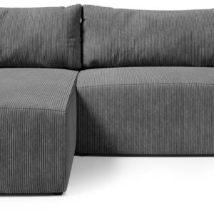 Narożnik uniwersalny PLUSH L z funkcją spania sztruksowy 276706 Narożnik uniwersalny PLUSH L z funkcją spania sztruksowy 276706