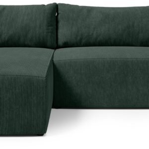 Narożnik uniwersalny PLUSH L z funkcją spania sztruksowy 276712 Narożnik uniwersalny PLUSH L z funkcją spania sztruksowy 276712