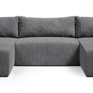 Narożnik uniwersalny PLUSH U z funkcją spania sztruksowy 276735 Narożnik uniwersalny PLUSH U z funkcją spania sztruksowy 276735