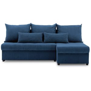 Narożnik uniwersalny, sztruksowy, LUMARO, 203x142x75, granat | TYLETEGOTU 773606 Narożnik uniwersalny, sztruksowy, LUMARO, 203x142x75, granat | TYLETEGOTU 773606