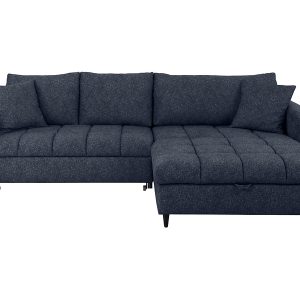 Narożnik uniwersalny Twist New rozkładany z pojemnikiem granatowy 793131 Narożnik uniwersalny Twist New rozkładany z pojemnikiem granatowy 793131