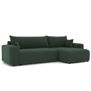 Narożnik uniwersalny z fukcją spania Piano XL w kolorze butelkowej zieleni 701937 Narożnik uniwersalny z fukcją spania Piano XL w kolorze butelkowej zieleni 701937