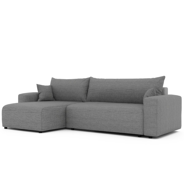 Narożnik uniwersalny z fukcją spania Piano XL w kolorze szarym 701950