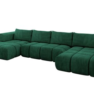 Narożnik uniwersalny z funkcją spania CLOUD-U- 405x185x90cm Ciemnozielony 725112 Narożnik uniwersalny z funkcją spania CLOUD-U- 405x185x90cm Ciemnozielony 725112